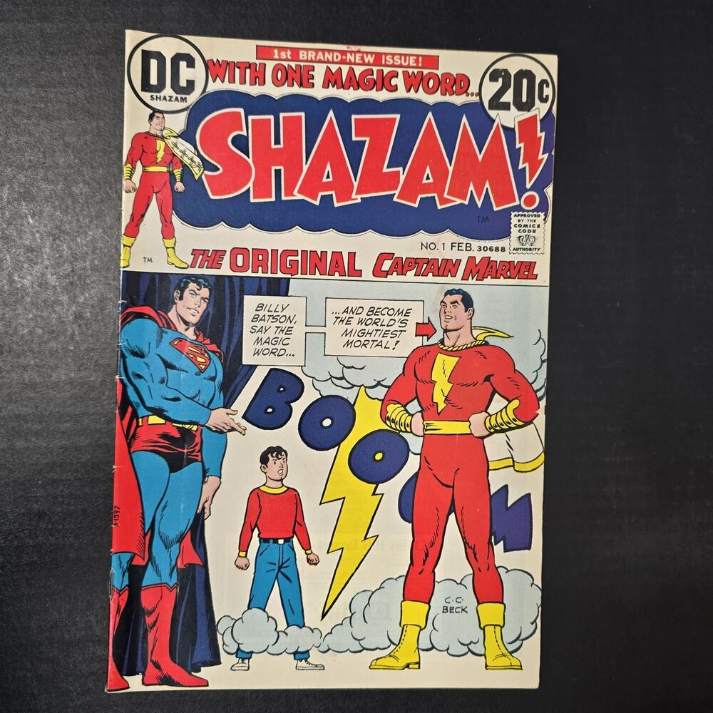 Shazam! #1 Comic Book - DC Comics! Captain Marvel 1st Appearance